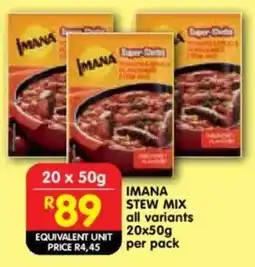 Shoprite Imana stew mix offer