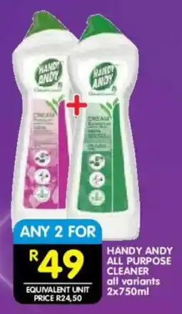 Shoprite Handy andy all purpose cleaner offer