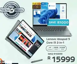 Computer Mania Lenovo Ideapad 5 Core i5 2-in-1 offer