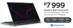 Computer Mania Packard Bell Carrera-F3 15.6 Inch AMD Ryzen 3 IPS FHD Touchscreen 2-in-1 Notebook offer