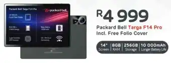 Computer Mania Packard Bell Targa F14 Pro Incl. Free Folio Cover offer