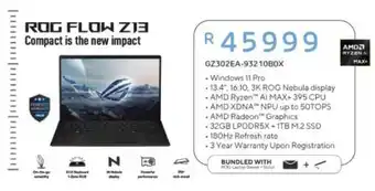 Computer Mania ASUS ROG Flow Z13 offer