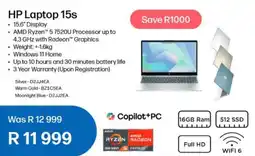 Computer Mania HP Laptop 15s offer