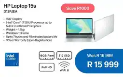 Computer Mania HP Laptop 15s offer