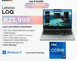 Computer Mania Lenovo LOQ 15IRX10 offer