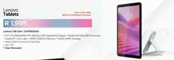 Computer Mania Lenovo Tab One offer