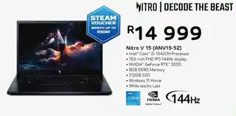 Computer Mania Acer Nitro V 15 Intel Core i5-13420H Processor Laptop offer