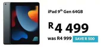 Computer Mania iPad 9th Gen 64GB offer