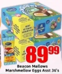 Three Star Cash and Carry Beacon Mallows Marshmellow Eggs offer