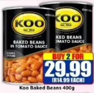 Three Star Cash and Carry Koo Baked Beans offer