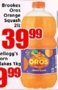 Three Star Cash and Carry Brookes Oros Orange Squash offer