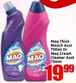 Three Star Cash and Carry Maq Thick Bleach Or Maq Cream Cleaner offer