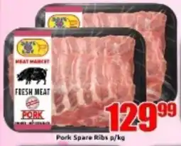 Three Star Cash and Carry Pork Spare Ribs offer