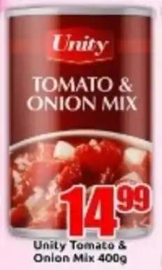 Three Star Cash and Carry Unity Tomato & Onion Mix offer