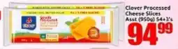 Three Star Cash and Carry Clover Processed Cheese Slices offer