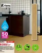 Leroy Merlin Artens Laminate Flooring Intenso W/R Aramac L125.7cm X W19.2cm X 10mm (1.689m2/Box) 81484246-Per m² offer
