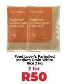Food Lover's Market Food Lover’s Parboiled Medium Grain White Rice 2 kg offer