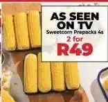 Food Lover's Market Sweetcorn Prepacks 4s offer