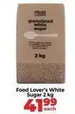 Food Lover's Market Food Lover's White Sugar 2 kg offer