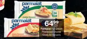 Checkers PARMALAT Full Cream Processed Cheese Slices offer
