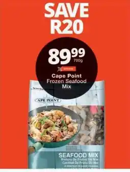 Checkers Cape Point Frozen Seafood Mix offer
