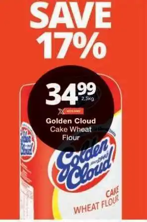 Checkers GOLDEN CLOUD CAKE WHEAT FLOUR offer
