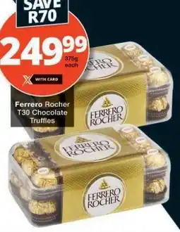 Checkers Ferrero Rocher T30 Chocolate Truffles offer