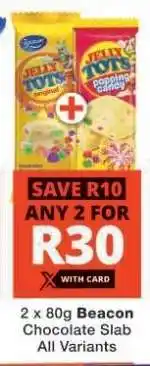 Checkers BEACON CHOCOLATE SLAB offer