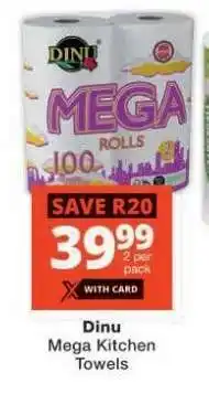 Checkers Dinu Mega Kitchen Towels offer