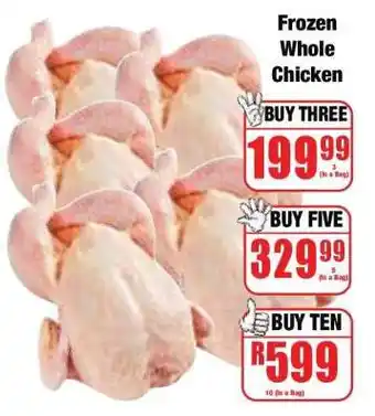 Boxer Frozen Whole Chicken offer