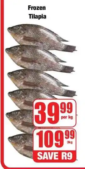 Boxer Frozen Tilapia offer