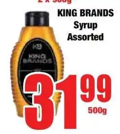 Boxer KING BRANDS Syrup Assorted offer