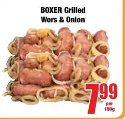 Boxer BOXER Grilled Wors & Onion offer