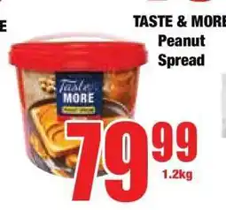 Boxer TASTE & MORE Peanut Spread offer