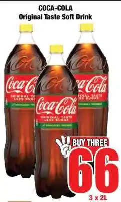 Boxer COCA-COLA Original Taste Soft Drink offer
