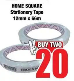 Boxer HOME SQUARE Stationery Tape 12mm x 66m offer