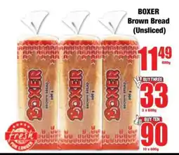 Boxer BOXER Brown Bread (Unsliced) offer