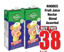 Boxer RHODES Fruit Juice Nectar Blend Assorted offer