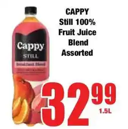 Boxer CAPPY Still 100% Fruit Juice Blend Assorted offer