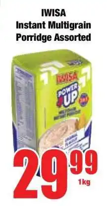 Boxer IWISA Instant Multigrain Porridge Assorted offer