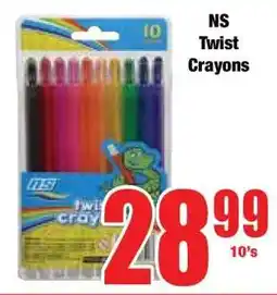 Boxer NS Twist Crayons offer