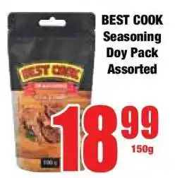 Boxer BEST COOK Seasoning Doy Pack Assorted offer