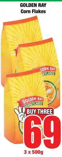 Boxer GOLDEN RAY Corn Flakes offer