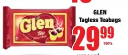 Boxer GLEN Tagless Teabags offer