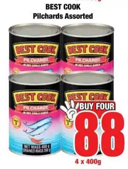 Boxer BEST COOK Pilchards Assorted offer