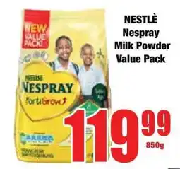 Boxer NESTLÉ Nespray Milk Powder Value Pack offer