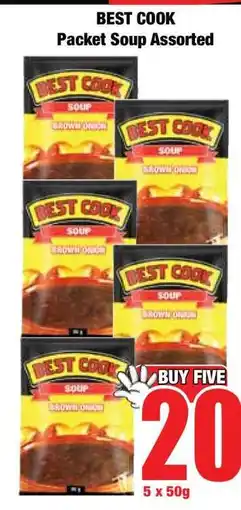 Boxer BEST COOK Packet Soup Assorted offer
