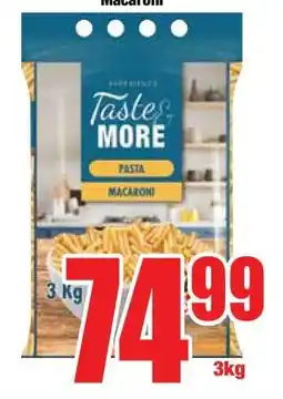 Boxer Macaroni offer