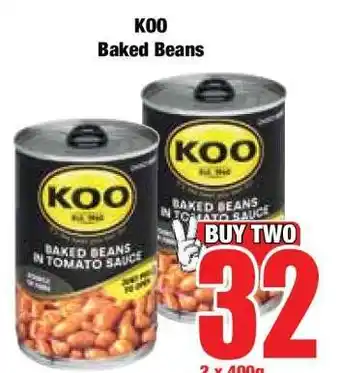 Boxer KOO Baked Beans offer