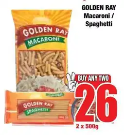 Boxer GOLDEN RAY Macaroni / Spaghetti offer